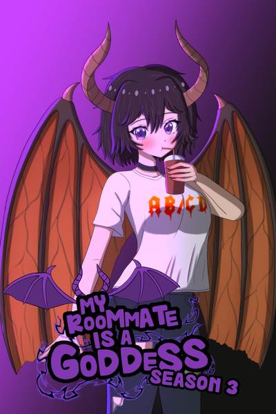couverture du Manhwa My Roommate Is A Goddess