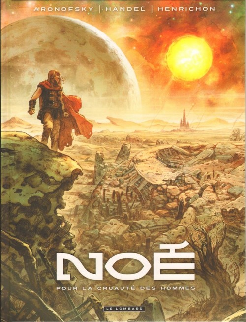 couverture du Bande Dessin&eacute;e No&eacute; (Aronofsky/Handel/Henrichon)