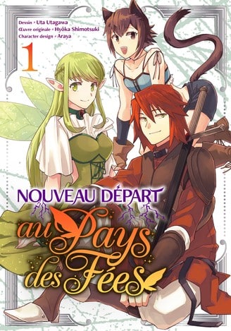couverture du Manga Nouveau d&eacute;part au pays des f&eacute;es