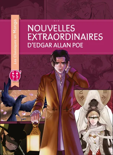 couverture du Manga Nouvelles Extraordinaires D'Edgar Allan Poe