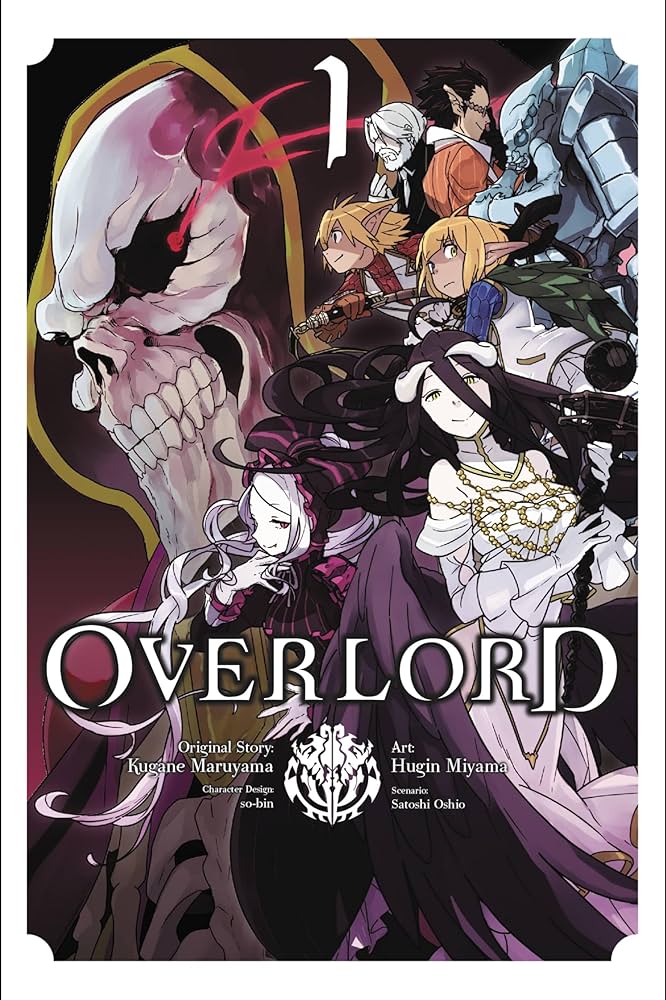 couverture du Manga Overlord