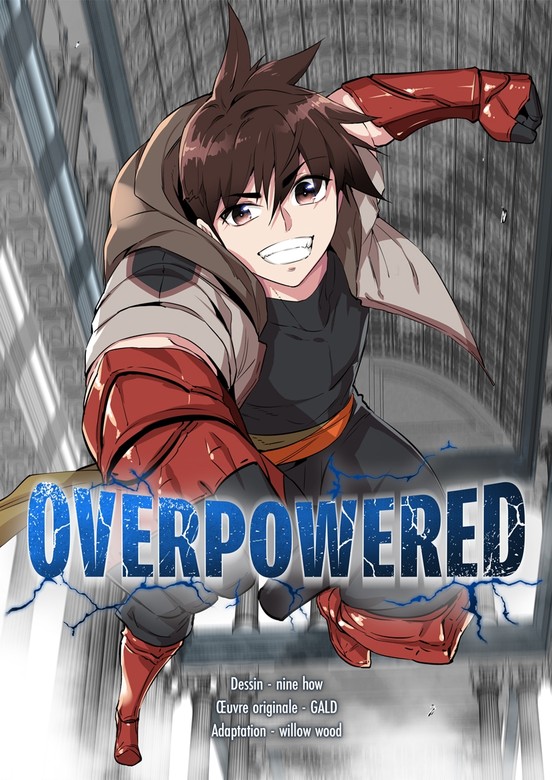 couverture du Manhwa Overpowered