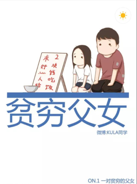 couverture du Manhua Poor Father And Daughter