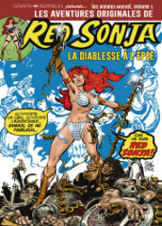 couverture du Bande Dessin&eacute;e Red Sonja, La Diablesse &Agrave; L'&Eacute;p&eacute;e (Les Aventures Originales)