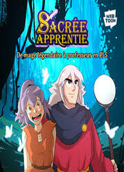 couverture du manga Sacr&eacute;e Apprentie
