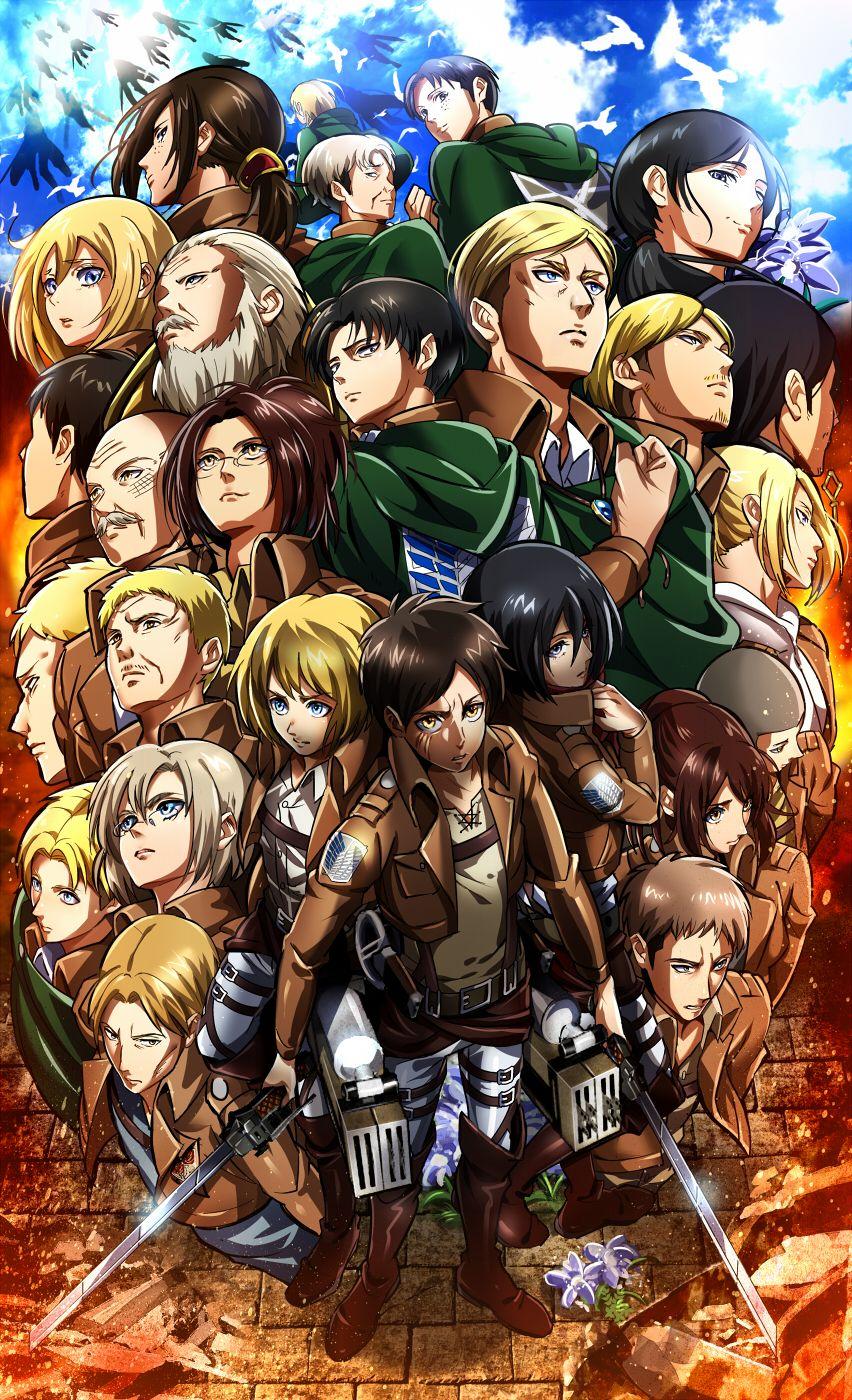 couverture du Manga Shingeki No Kyojin - Anime Illustrations