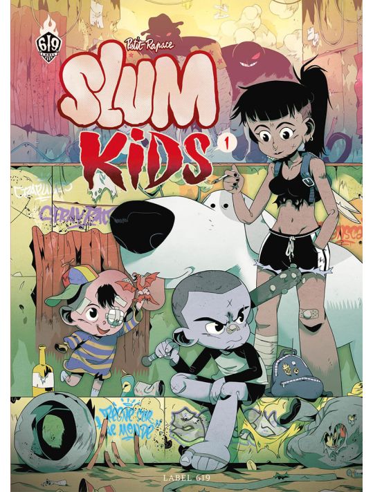 couverture du Bande Dessin&eacute;e Slum Kids