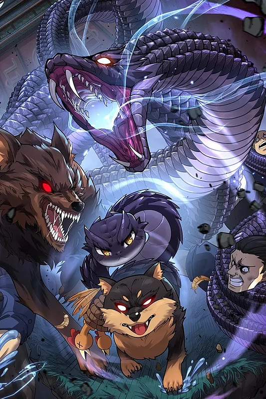 couverture du Manhua Snake Immortal: The Tale Of A Snake's Cultivation To Immortality