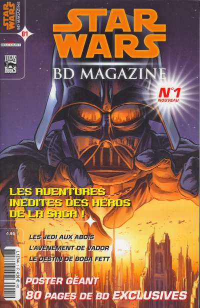 couverture du Bande Dessin&eacute;e Star Wars - BD Magazine / La Saga En BD