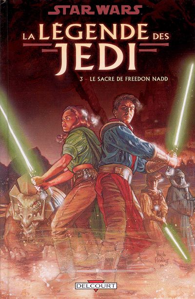 couverture du Bande Dessin&eacute;e Star Wars - La L&eacute;gende Des Jedi