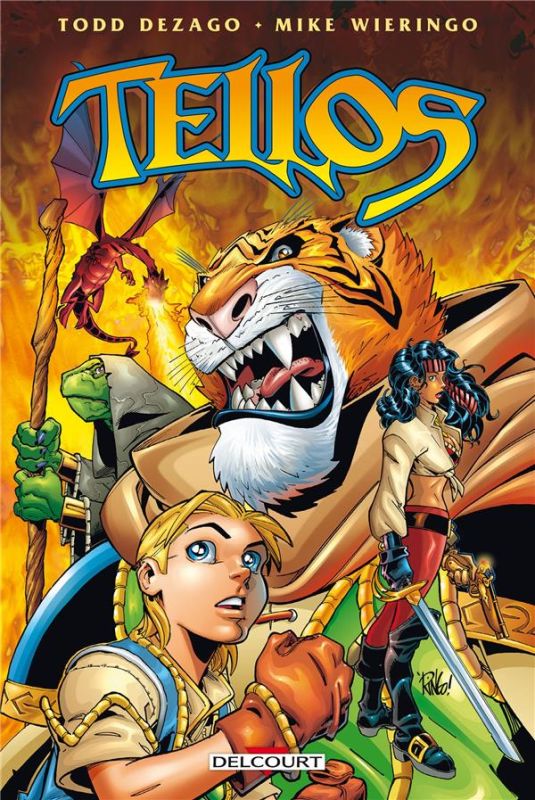 couverture du Bande Dessin&eacute;e Tellos