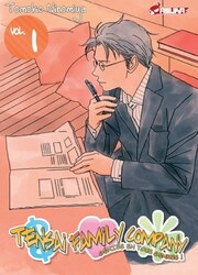 couverture du Manga Tensai Family Company