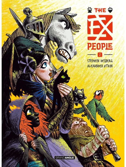 couverture du Bande Dessin&eacute;e The Ex-People