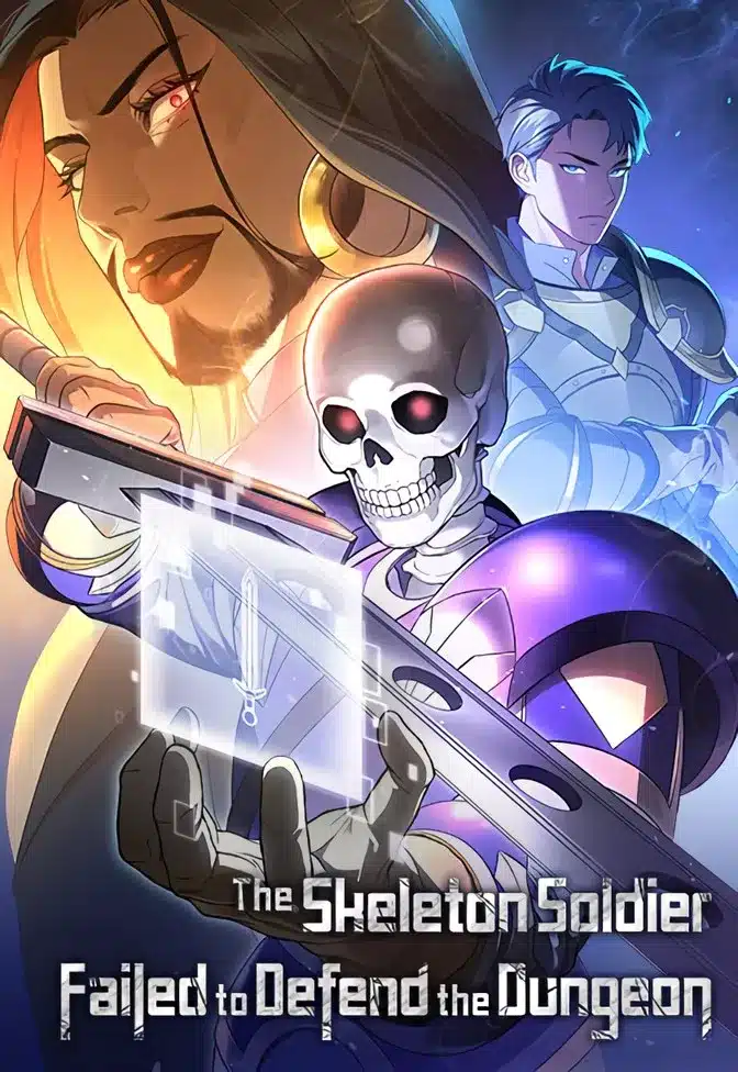 couverture du Manhwa The Skeleton Soldier Failed to Defend the Dungeon (officiel)
