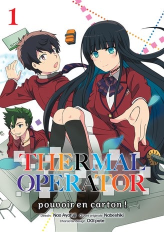 couverture du Manga Thermal Operator : pouvoir en carton !