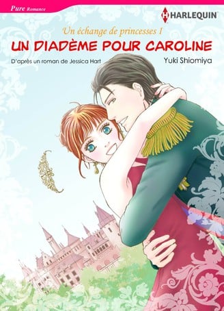 couverture du Manga Un diad&egrave;me pour Caroline