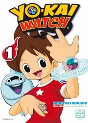couverture du Manga Yo-Kai Watch