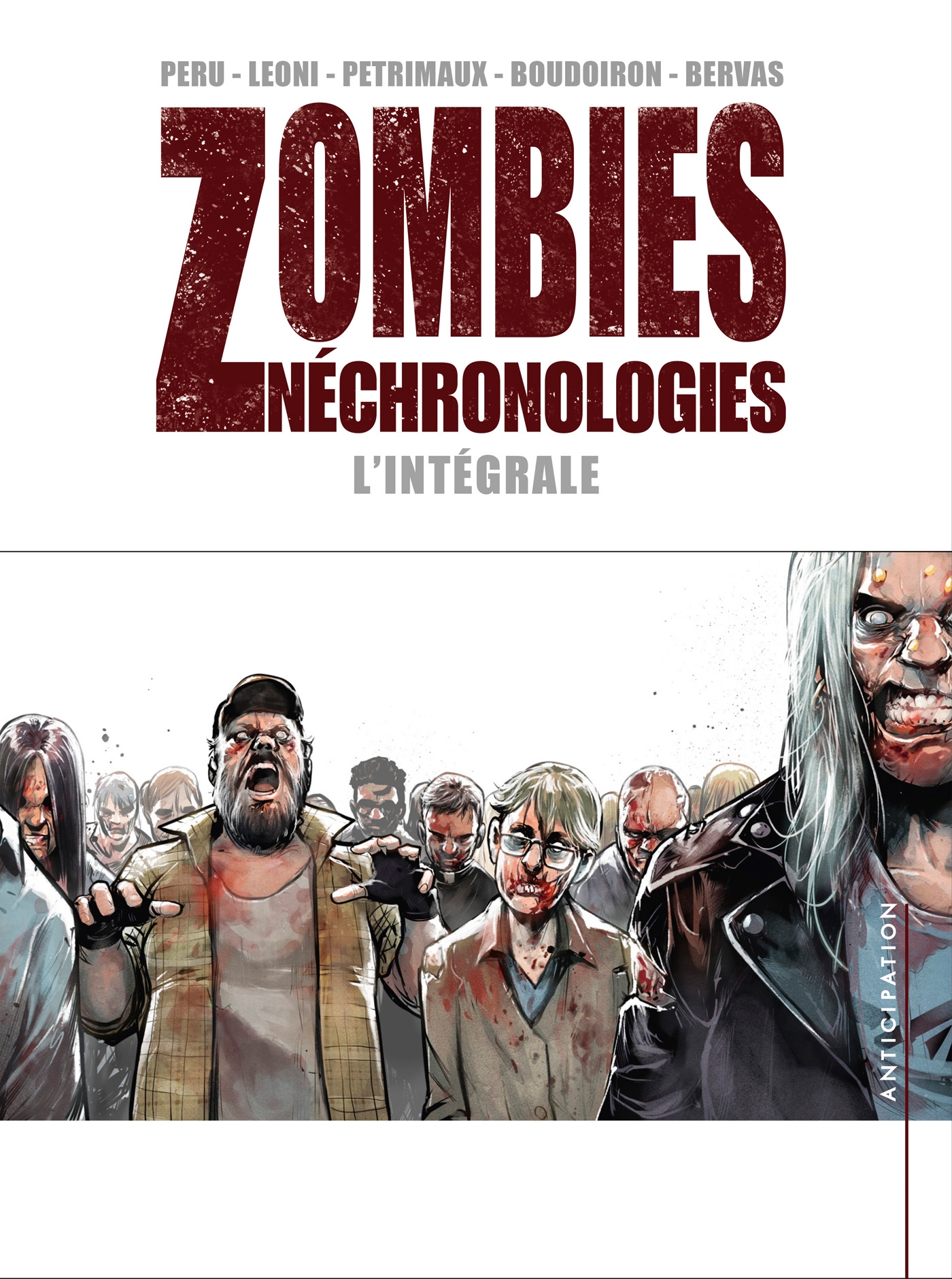 couverture du Bande Dessinée Zombies Néchronologies